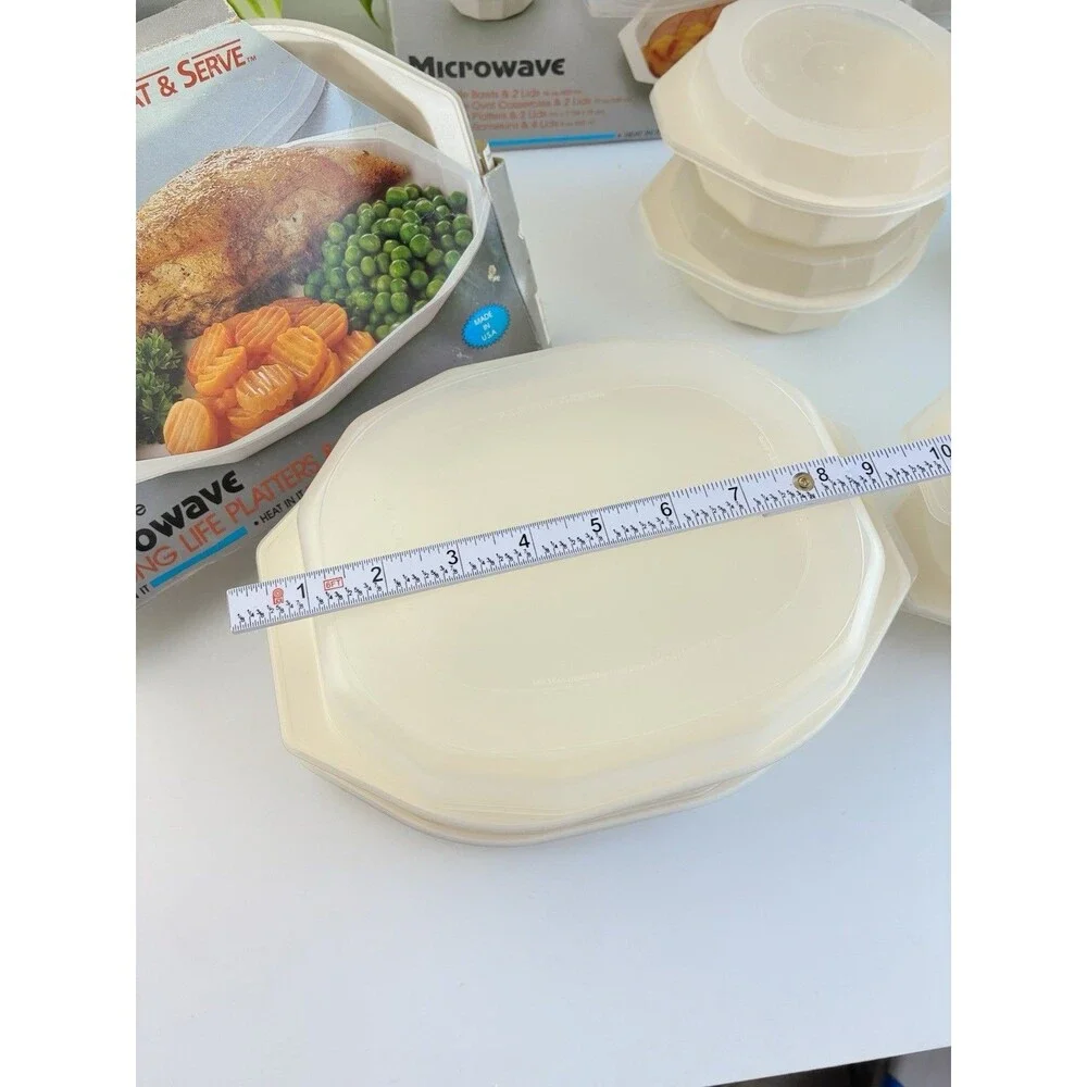 VTG Anchor Hocking Freeze Heat Serve 20 Piece Set NEW NOS Plus 2pc Microwave